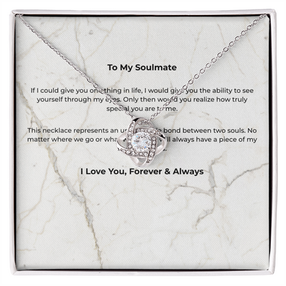 To My Soulmate – The Unbreakable Bond Love Knot